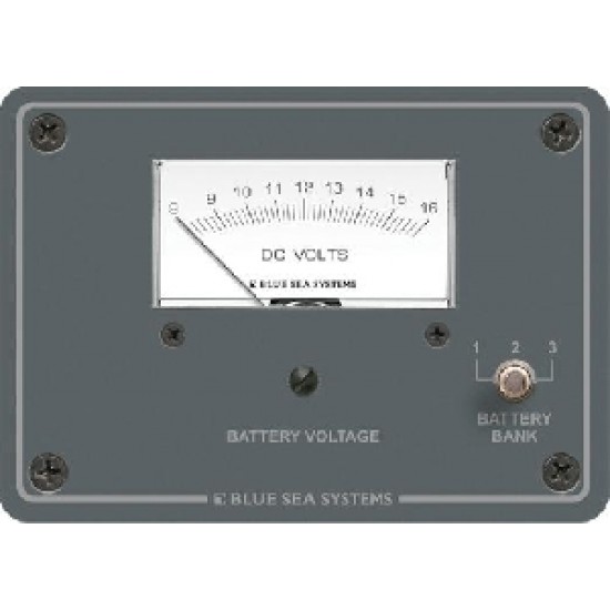 DC analog voltmetre