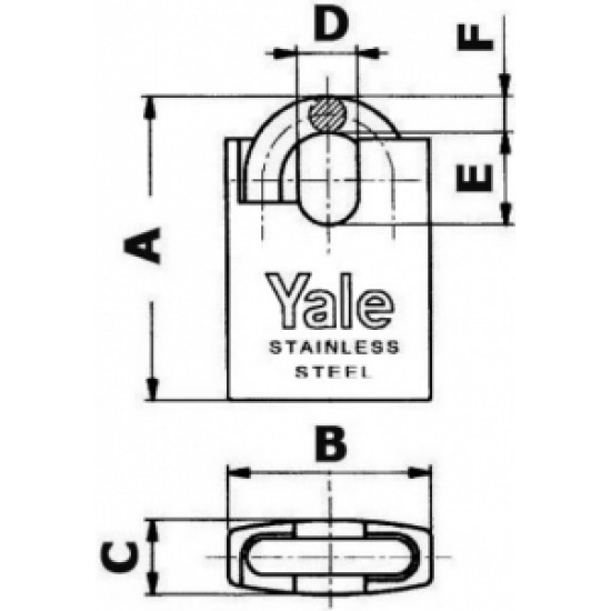 Yale marin asma kilit